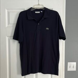 Lacoste Men's Classic Fit Navy Polo Shirt